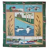 Patch Magic Queen Loon Duvet Cover, 88-Inch by 98-Inch