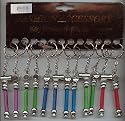 12 Laser Die Cut Keychain Pipes NEW in Retail Pkg!