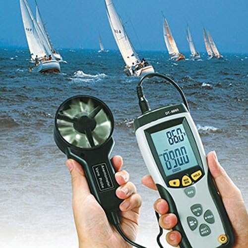 BDJK DT-8894 LCD Digital Wind Speed &Temperature Scale Gauge Meter Anemometer CFM/CMM Infrared Temperature