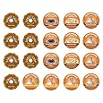 Crazy Cups Donut Sampler, K-Cup Portion Pack for Keurig K-Cup Brewers (Pack of 20) Big Save