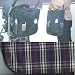 Baby : Large Multi-Use Stroller Organizer Tote Bag, Blue Plaid