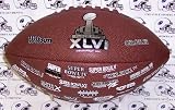 Wilson Super Bowl XLVI Full Size Composite NFL Football - 1748