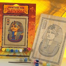 Oz international - Kit de peinture sur Papyrus - Toutankhamon