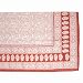 Designer Bed Sheet Block Print In Cotton Twin Size (bssht713)