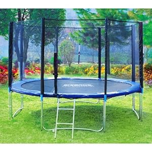 SixBros. Sport - Sixjump 4,00 M Ø Professional Trampoline de jardin TS400/149 - Filet de sécurité | Échelle | Housse de protection | Certifié par Intertek / GS