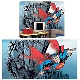 RoomMates JL1064M Superman Prepasted Wall Mural, 6 Foot by 10.5 Foot RoomMates JL1064M Superman Prepasted Wall Mural, 6-Foot by 10.5-Foot