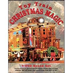 Toy Train Christmas Magic 4 DVD Boxed Set