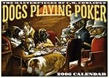 Dogs Playing Poker Calendar 2006