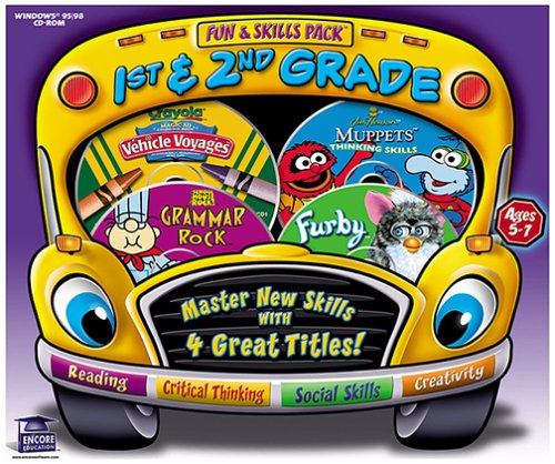  : Fun & Skills Pack Ages 5-7 (Muppets, Furby, Crayola, Schoolhouse Rock)