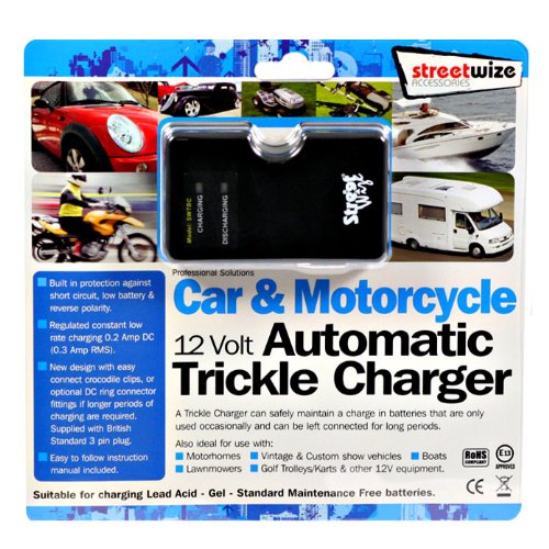 Streetwize 12v Automatic Trickle Battery Charger
