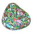 Jungle Kid's Large Juvenile Print Beanbag By Elite Furniture