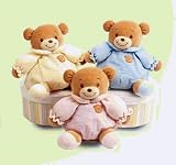 Plush Baby Bow Playtime Bear Yellow 11
