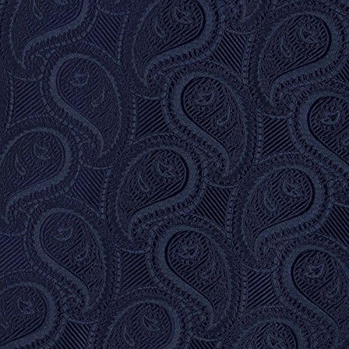 Men's Paisley Formal Vest Navy for Tuxedo and Suit