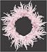 Whimsical Pink Laser Artificial Christmas Wreath 16"