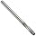 Alvord Polk 127-S-14 High-Speed Steel Chucking Reamer Set, Right Hand Spiral Flute, Uncoated Finish, 26-Piece, A -Z Letter Sizes
