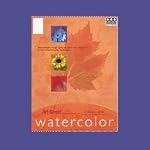 RIV05003 - Art Street Watercolor Pad,Heavyweight, Rough Surface, 9x12