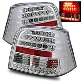 99-01 Volkswagen Golf Chrome LED Tail Lights