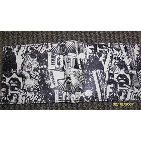 LOST STICK IT PUNK ROCK LEATHER WALLET by Lost