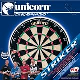 picture of Unicorn Dartboard Striker Bristle - Black/White/Red/Green
