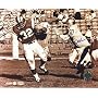 Dick Butkus Chicago Bears 8x10 Autographed Photograph Tackling Jim Brown