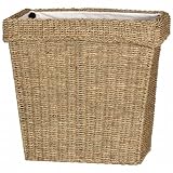 Fiona Rectangular Towel Basket (Natural) (18.5H x 10W x 16.5D)