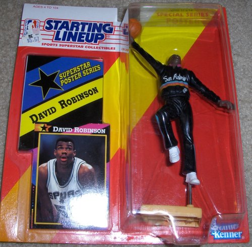 Childrens Toyshop  Toys : David Robinson 1992 NBA Starting Lineup