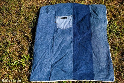 Medium Up-Cycled Quad Stripe Pet Quilt