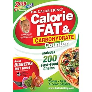 The CalorieKing Calorie, Fat & Carbohydrate Counter 2016: Pocket-Size Edition