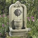 Sunface Floor Outdoor/Indoor Water Fountain