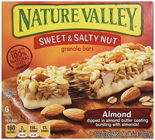 Nature Valley Sweet & Salty Nut Granola Bars - Almond - 1.24 oz - 6 ct