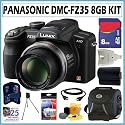 Panasonic Lumix DMC-FZ35/K 12.1MP Digital Camera + 8GB Deluxe Accessory Kit