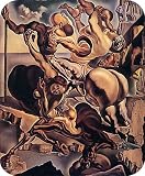 Artist Salvador Dali Fine Art MOUSE PAD Family of Marsupial Centaurs