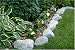 Natural Gray Stone Rock Garden and Landscaping Edging