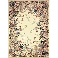 Home Dynamix Area Rugs: Catalina Rug: 4439 Cream: Rectangle
