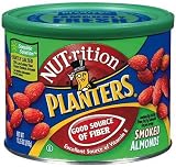 Planters NUT-rition Smoked Almonds, 10.25-Ounce Cans (Pack of 3)