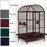 Grande Dometop Bird Cage - Emerald - 42L x 30D x 60H