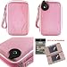 Baby Pink Special Edition Hard Shell Nylon Carrying Case with Screen Protector for Nintenod DS Lite