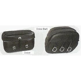 Saddlemen Rigid Mount Universal Saddlebag - Standard/Black