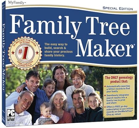 Family Tree Maker (Jewel Case)