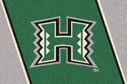 Hawaii Rainbow Warriors 7' 8" x 10' 9" Team Spirit Area Rug