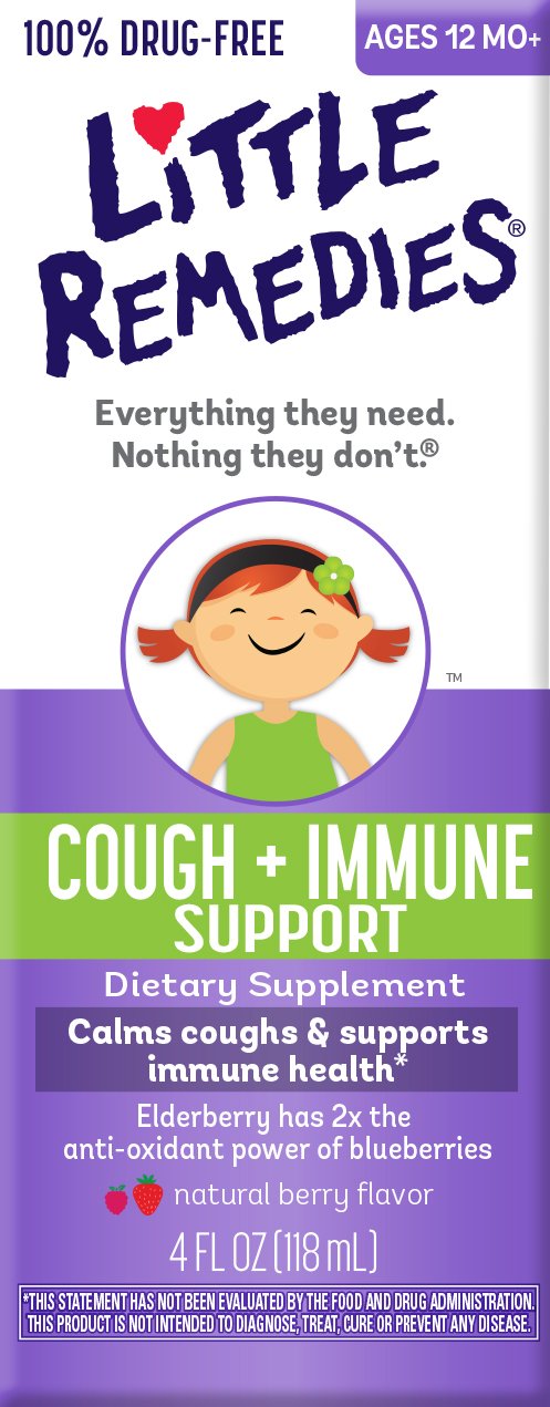 Amazon.com: Little Remedies Cough Plus Immune Support, 4 Fluid ...