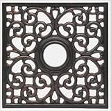 Westinghouse Lighting 77768 18' Square Parisian Scroll Ceiling Fan Medallion in Antique Bronze