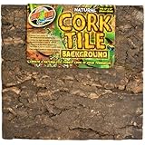 Zoo Med Natural Cork Tile Background, 12 x 12-Inches