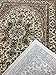 Traditional Oriental Cream Medallion Design 2' X 3' Area Rug
