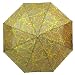 Mustard & Pink Paisley Print Super Mini Compact Umbrella