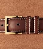 Contrast Stitch Casual Belt