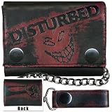 Disturbed - Face Leather Chain Wallet