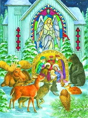 Nativity in the Woods 1000pc Jigsaw Puzzle by Parker Fulton