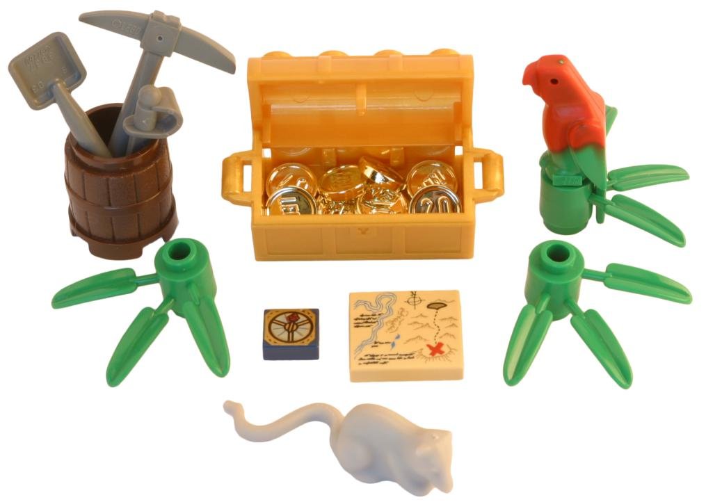 Amazon.com: LEGO Pirates Gold Treasure Accessories (Loose ...