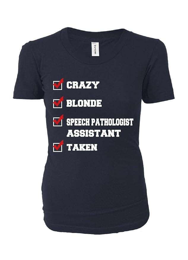 Amazon.com: Crazy, Blonde, Speech Pathologist Assistant, Taken ...